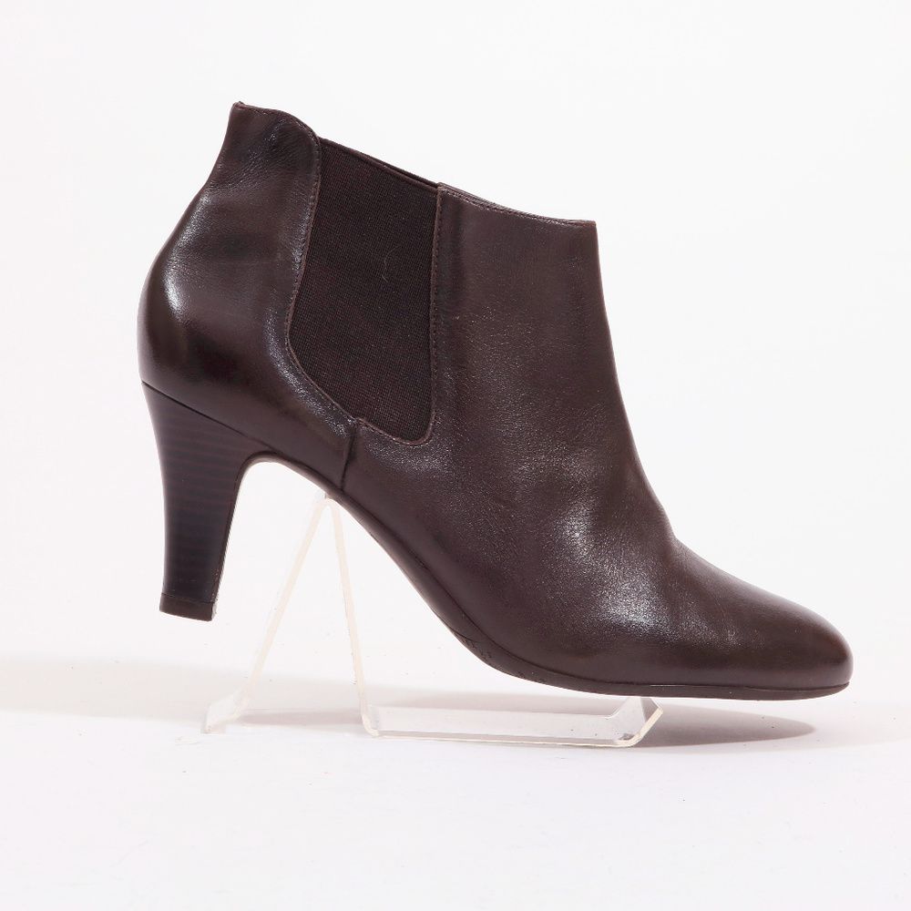 Alex Marie slip On Dark Brown Ankle Boots US 9.5 M